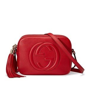 AUTHENTIC GUCCI Soho Leather Disco Bag